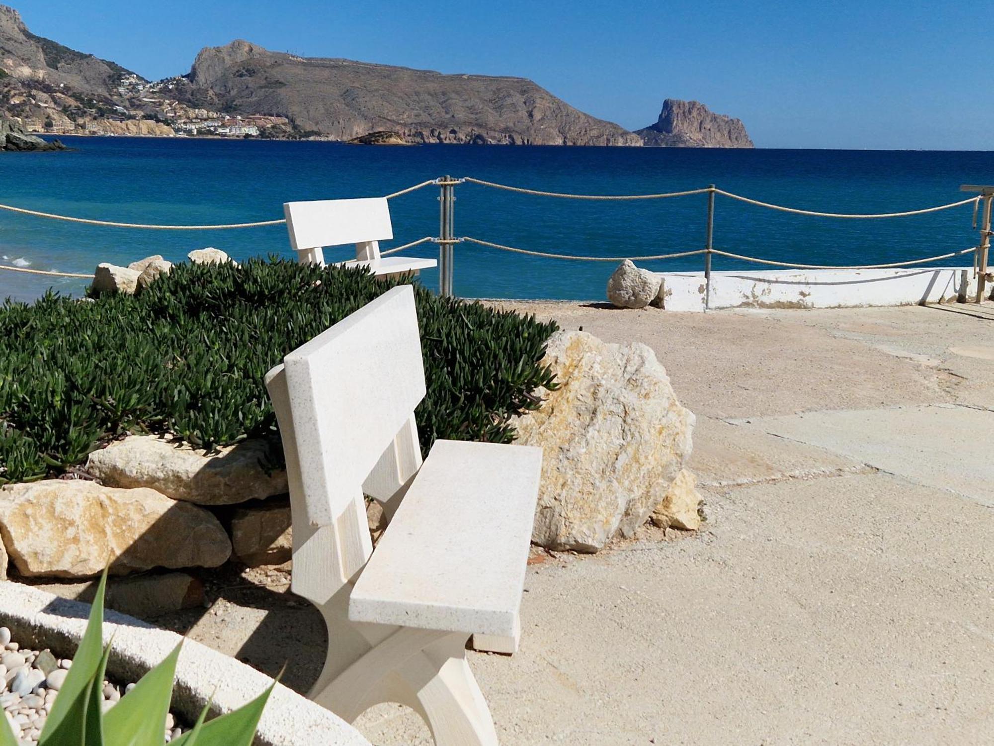 Azul - Estudio Con Vistas Al Mar, Piscina Y Acceso Directo A La Playa By Redi Алтеа Екстериор снимка
